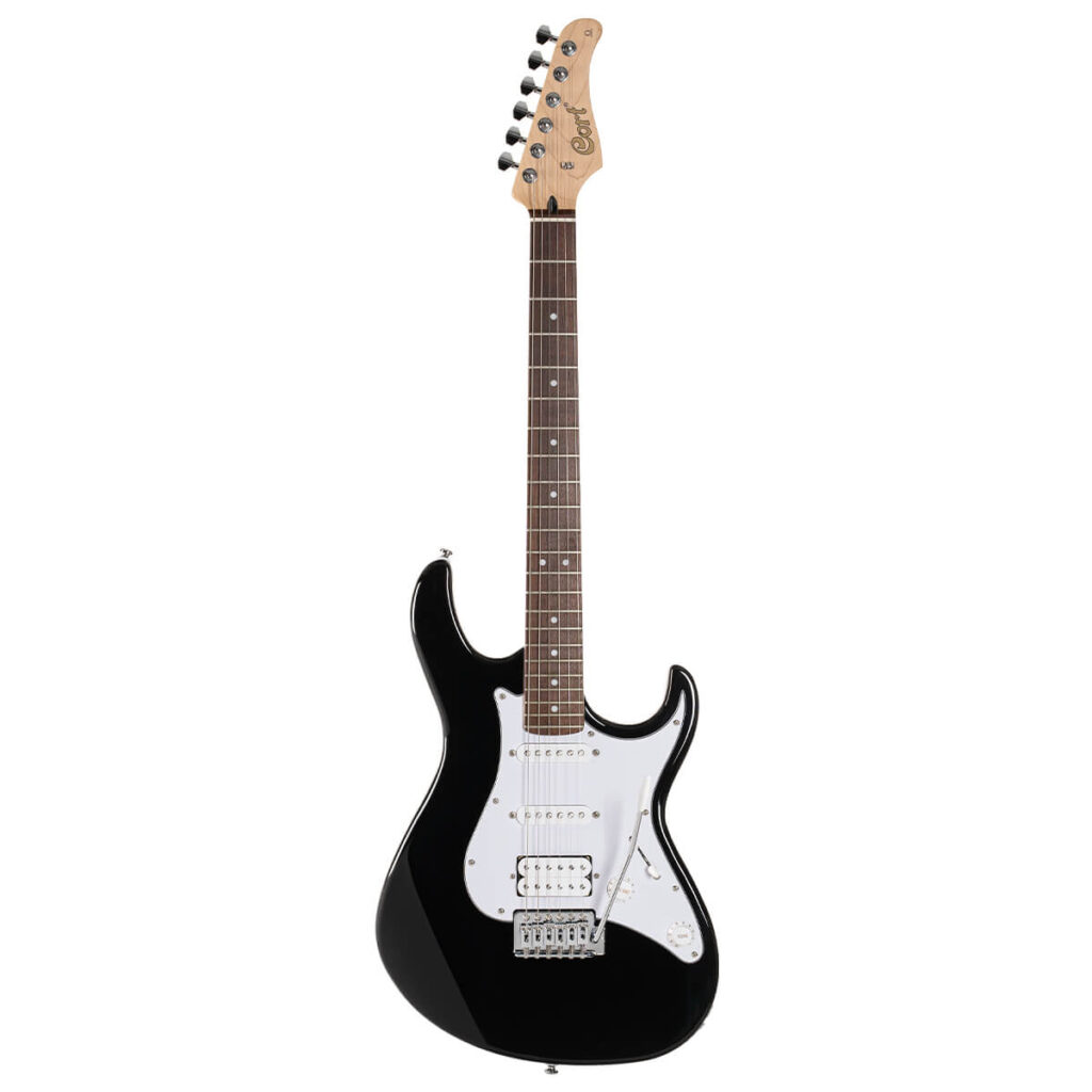 نمای روبرو گیتار کورت Guitar Cort G200 BLK