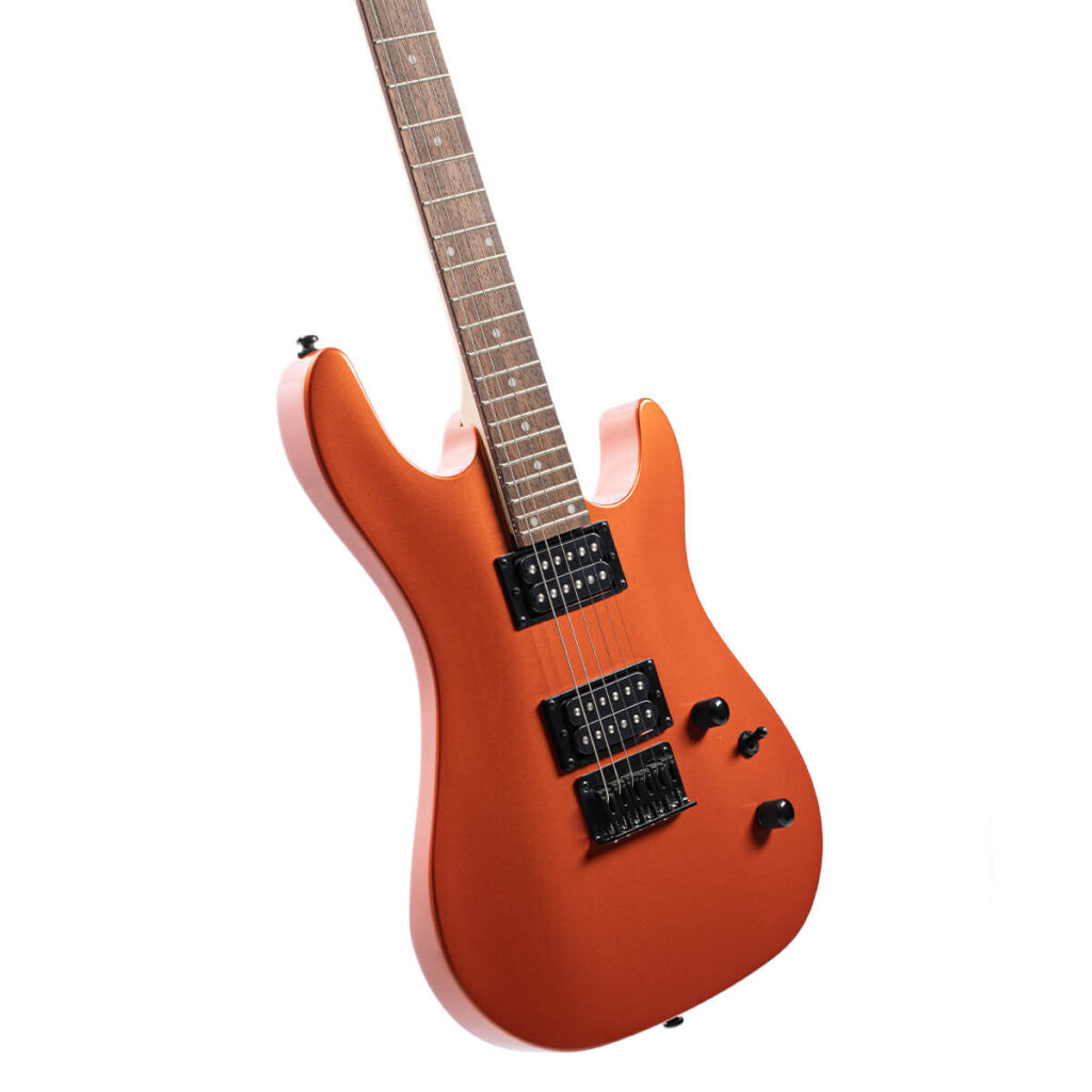 نمای نیمه از روبرو گیتار کورت Guitar Cort KX100 IO