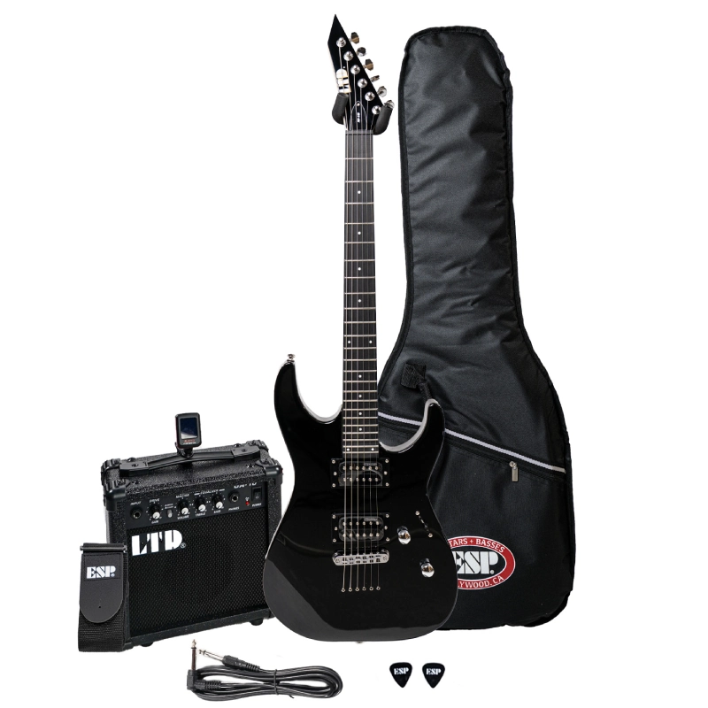 پکیج گیتار الکتریک ESP LTD M Series Package - Black پکیج گیتار الکتریک ESP LTD M Series Package - Black