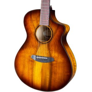 بادی گیتار آکوستیک Breedlove Pursuit Exotic S Concert Tiger's Eye - Myrtlewood (PSCN42CEMYMY)