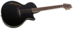 نمای افقی گیتار آکوستیک Acoustic Guitar ESP LTD TL-6 - Black