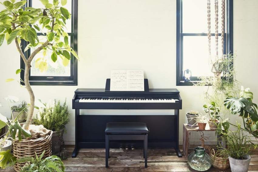 نمای دکوراتیو پیانو دیجیتال Piano Casio AP 270