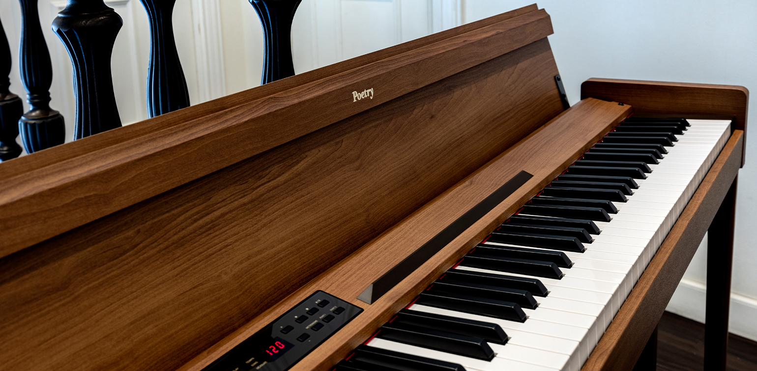 نمای دکوراتیو پیانو دیجیتال Piano KORG Poetry