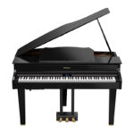 نمای کامل و اصلی پیانو دیجیتال Piano Roland GP607-PE