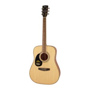 نمای کامل و اصلی گیتار آکوستیک Acoustic Guitar Cort AD880 LH - Natural Satin