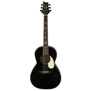 نمای کامل و اصلی گیتار آکوستیک Acoustic Guitar PRS SE Parlor P20E - Satin Black Top
