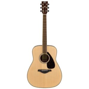 نمای کامل و اصلی گیتار آکوستیک Acoustic Guitar YAMAHA FG820 - NATURAL