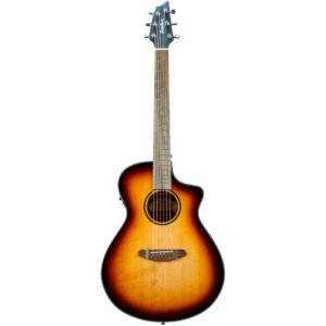 نمای کامل و اصلی گیتار آکوستیک Breedlove Discovery S Concert Edgeburst CE European Spruce-African Mahogany (DSCN44CEEUAM)