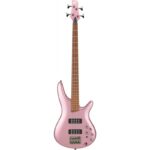 نمای کامل و اصلی گیتار بیس Guitar Bass IBANEZ SR300E - Pink Gold Metallic