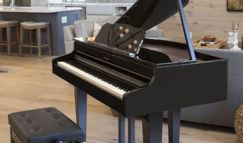 پلی فونی Limitless پیانو دیجیتال Piano Roland GP607-PE