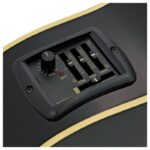 پیکاپ نمای کامل و اصلی گیتار آکوستیک Acoustic Guitar Yamaha FX370C - Black