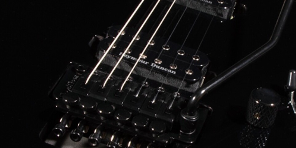 بریج گیتار الکتریک Charvel Pro-Mod San Dimas Style 1 HH Floyd Rose Ebony – Gloss Black