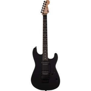 نمای کامل و اصلی گیتار الکتریک Charvel Pro-Mod San Dimas Style 1 HH Floyd Rose Ebony – Gloss Black