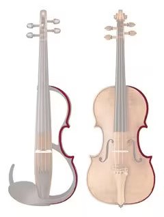 Acoustic form makes switching instruments easy ویولن سایلنت یاماها Yamaha YSV-104