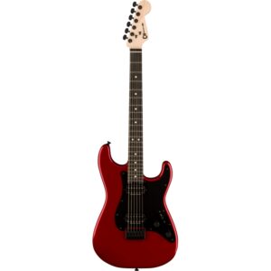 نمای کامل و اصلی گیتار الکتریک Charvel Pro-Mod So-Cal Style 1 HH HT Ebony - Candy Apple Red