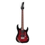 نمای کامل و اصلی گیتار الکتریک IBANEZ GRX70QA - TRB