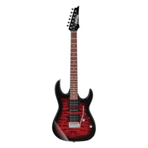 نمای کامل و اصلی گیتار الکتریک IBANEZ GRX70QA - TRB