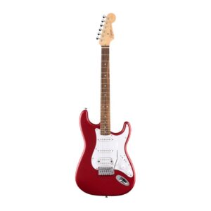 نمای کامل و اصلی گیتار الکتریک Squire Debut Series HSS - Dakota Red