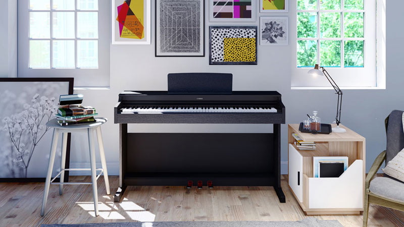 نمای دکوراتیو پیانو دیجیتال یاماها Digital Piano Yamaha YDP 164