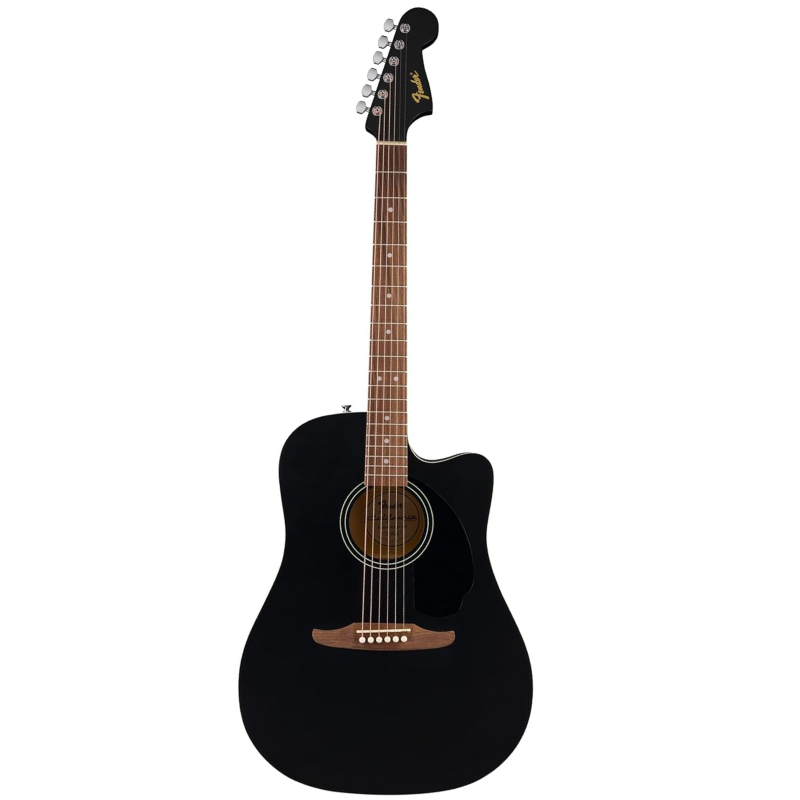 نمای کامل و اصلی گیتار آکوستیک Fender California Debut Redondo CE - black نمای کامل و اصلی گیتار آکوستیک Fender California Debut Redondo CE - black
