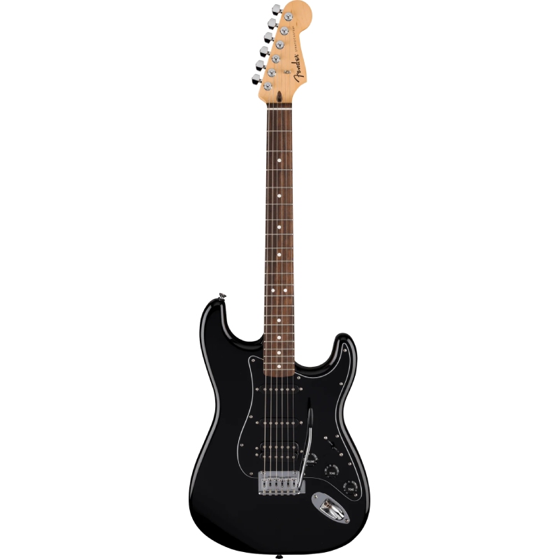 نمای کامل و اصلی گیتار الکتریک Fender Standard Stratocaster HSS - Black نمای کامل و اصلی گیتار الکتریک Fender Standard Stratocaster HSS - Black