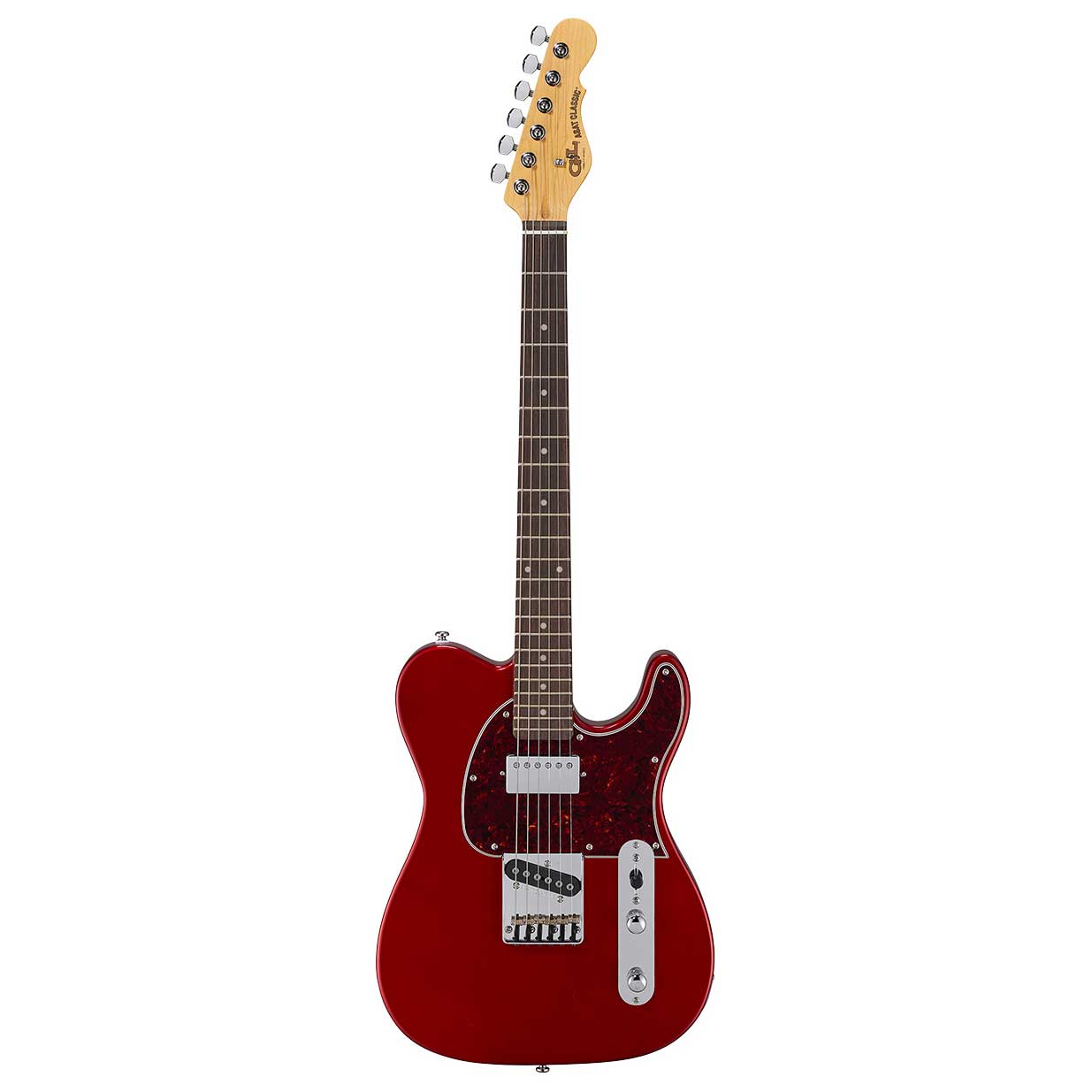 نمای کامل و اصلی گیتار الکتریک G&L Tribute ASAT Classic Bluesboy RW - Candy Apple Red نمای کامل و اصلی گیتار الکتریک G&L Tribute ASAT Classic Bluesboy RW - Candy Apple Red