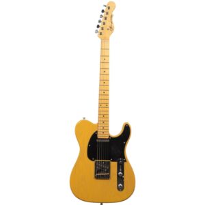 نمای کامل و اصلی گیتار الکتریک G&L Tribute ASAT Classic MP - Butterscotch Blonde