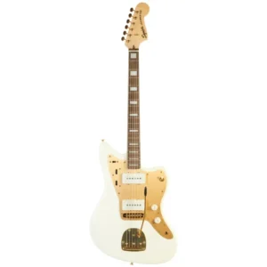 نمای کامل و اصلی گیتار الکتریک Squier 40th Anniversary Jazzmaster - Gold Edition