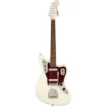 نمای کامل و اصلی گیتار الکتریک Squier Classic Vibe '60s Jaguar - Olympic White