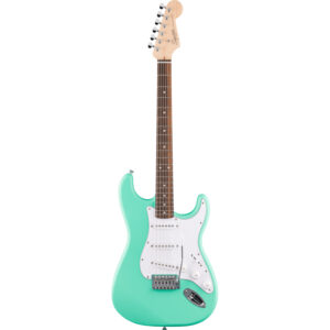نمای کامل و اصلی گیتار الکتریک Squier Debut Stratocaster - Sea Foam Green
