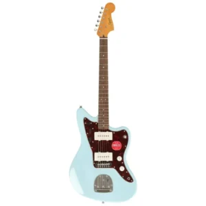 نمای کامل و اصلی گیتار الکتریک Squier Classic Vibe 60s Jazzmaster - Sonic Blue