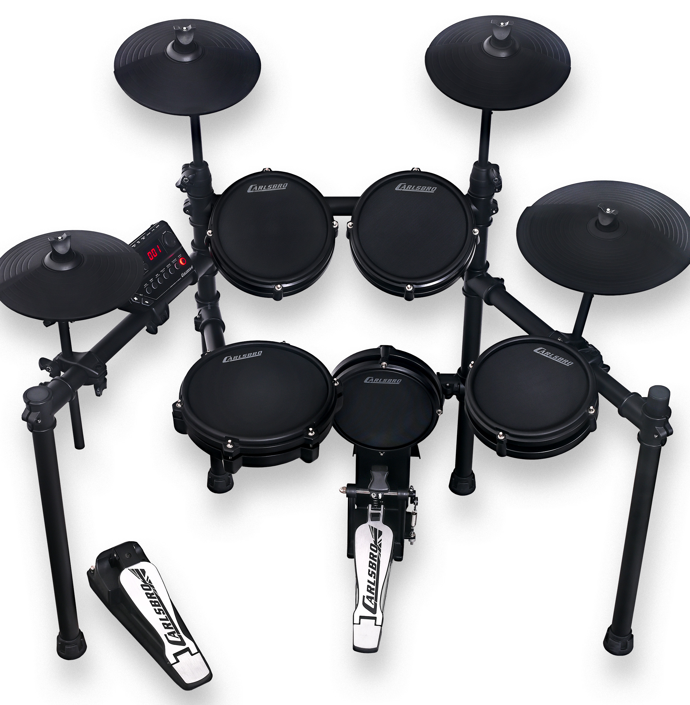 مش درامز الکترونیک Carlsbro CSD35M Mesh Electronic Drum Kit