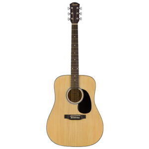 نمای کامل و اصلی گیتار آکوستیک Acoustic Guitar Squier SA-150 Natural