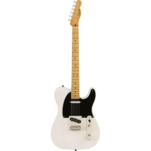 نمای کامل و اصلی گیتار الکتریک Squier Classic Vibe '50s Telecaster - White Blonde