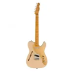 نمای کامل و اصلی گیتار الکتریک Squier Classic Vibe Thinline Telecaster – Desert Sand