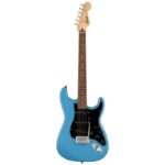 نمای کامل و اصلی گیتار الکتریک Squier Sonic Stratocaster SSS LRL – California Blue