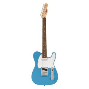 نمای کامل و اصلی گیتار الکتریک Squier Sonic Telecaster - California Blue