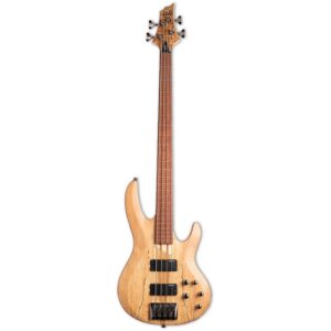 نمای کامل و اصلی گیتار بیس ESP LTD B-204 Spalted Maple Fretless NS