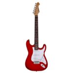 نمای کامل و اصلی گیتار الکتریک ARIA PRO II STG 003 - CANDY APPLE RED