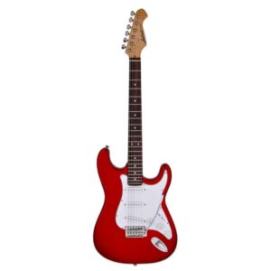 نمای کامل و اصلی گیتار الکتریک ARIA PRO II STG 003 - CANDY APPLE RED