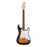 نمای کامل و اصلی گیتار الکتریک Squire Debut Series HT HSS - 2 Color Sunburst