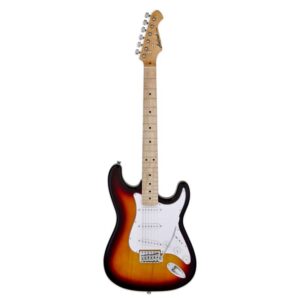 نمای کامل و اصلی گیتار الکتریک ARIA PRO II STG 003M - 3 TONE SUNBURST